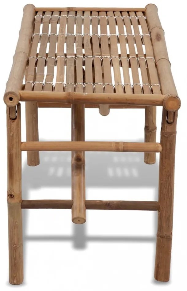 összecsukható bambusz kerti pad 118 cm