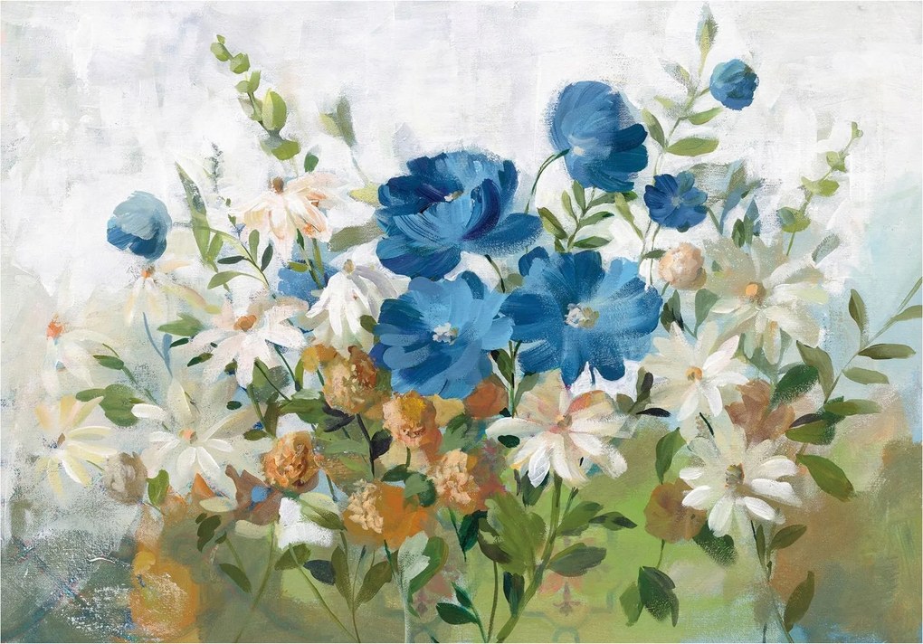 Fotótapéta Mezei virágok csokor 368x254 finom nyugodt motívum +ragasztó