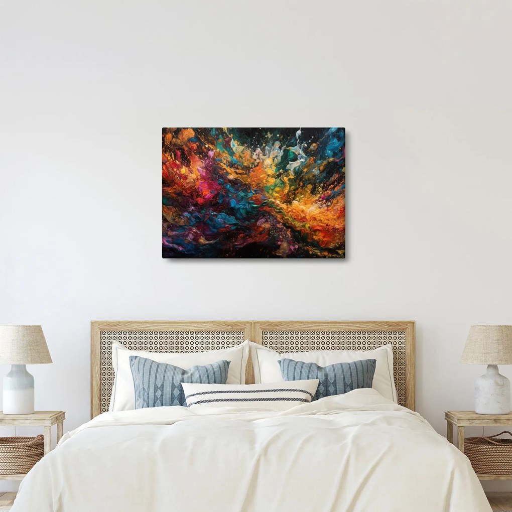 Kép - Színes absztrakció II. (70x50 cm)