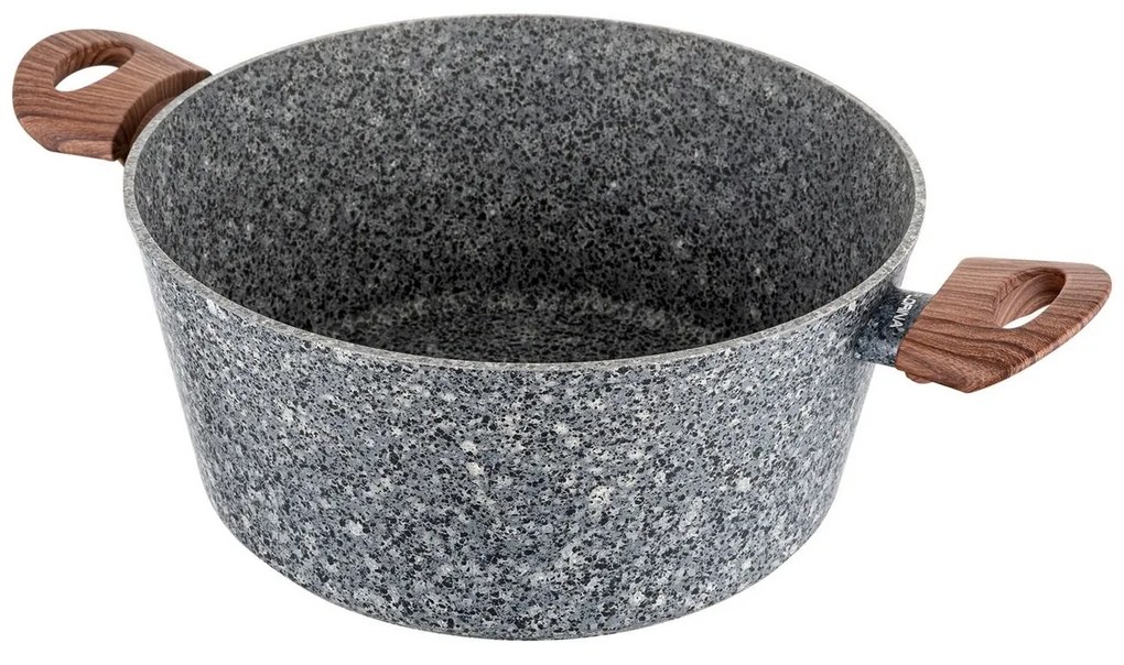 Florina Master MG edény fedővel , 28 cm, 6,1 l, szürke, 28 cm átmérőjű