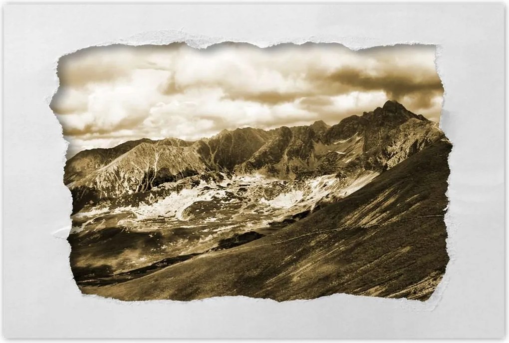 Poszterek 120x80 Tátra Lengyel hegyek Kilátás