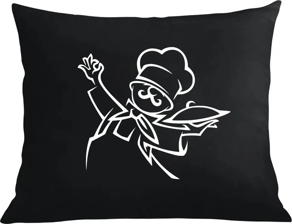 Párna párnahuzat Ajándék Konyhafőnök