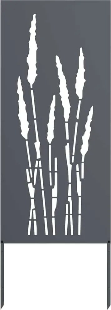 vidaXL Kertvédő vászon Antracit 50 x 140 cm Hidegen hengerelt acél