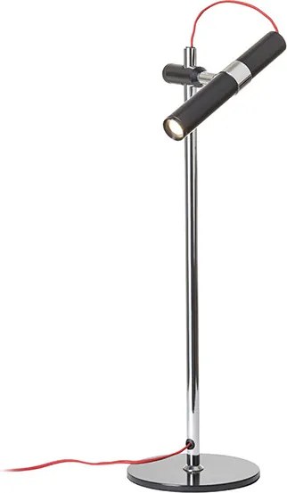 RENDL VIPER TL černá chrom 230V LED 3W 60° 3000K