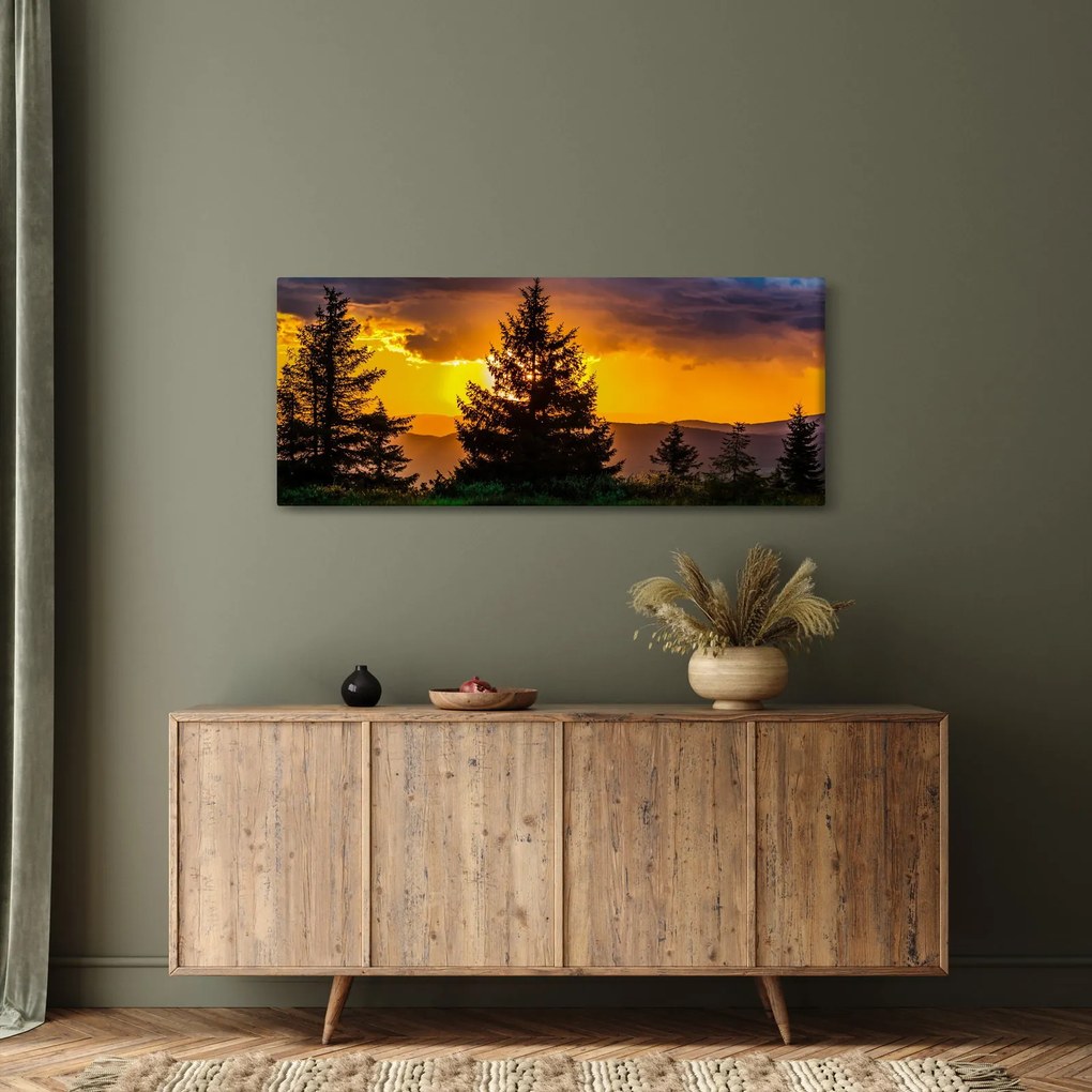 Kép - tűlevelűek (120x50 cm)