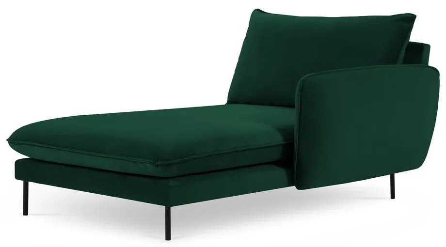 Sötétzöld bársony heverő (jobb oldali) Vienna – Cosmopolitan Design