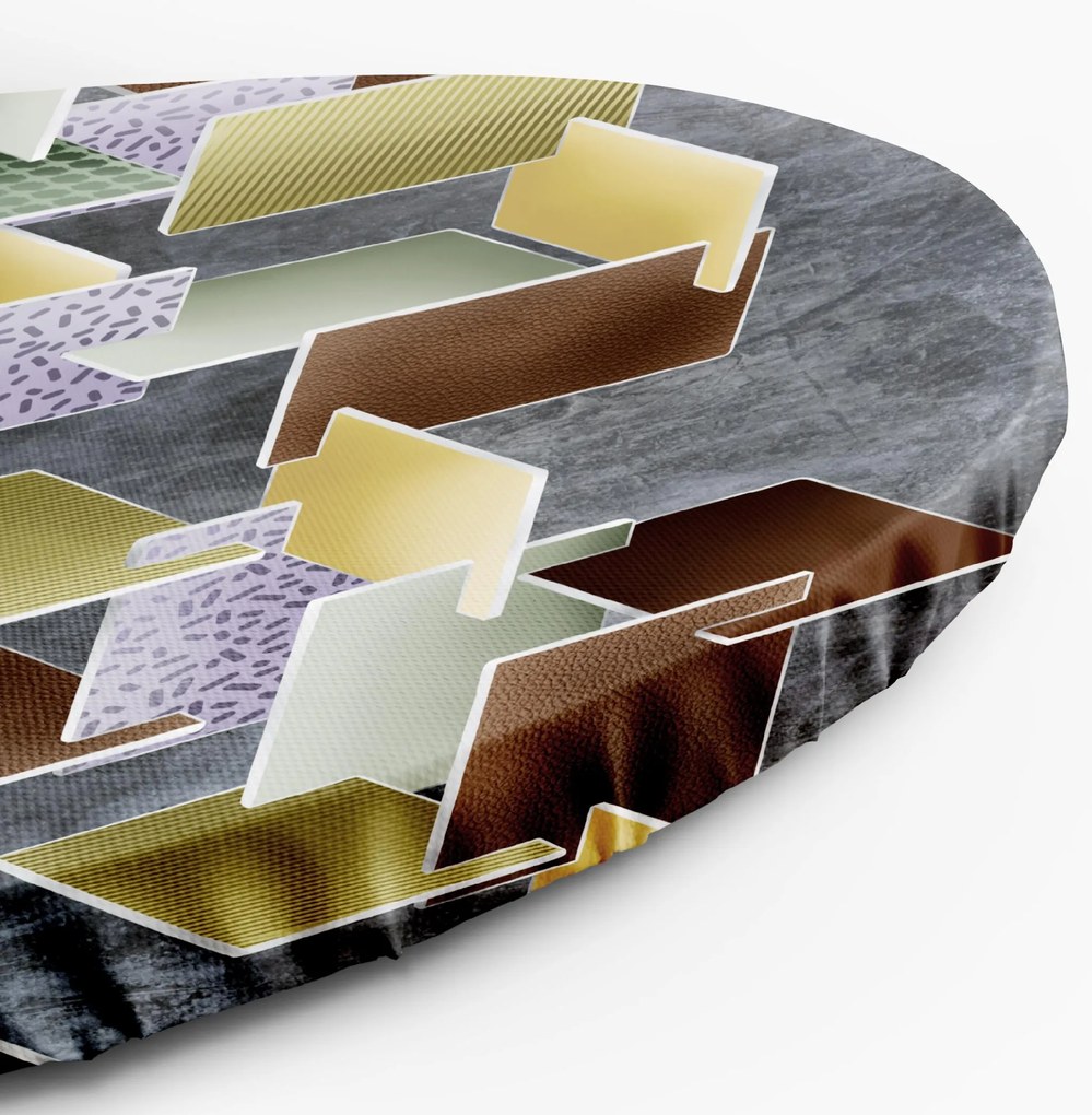 Gario Kerek vászonkép Puzzle abstrakt Méret: 80 x 80 cm