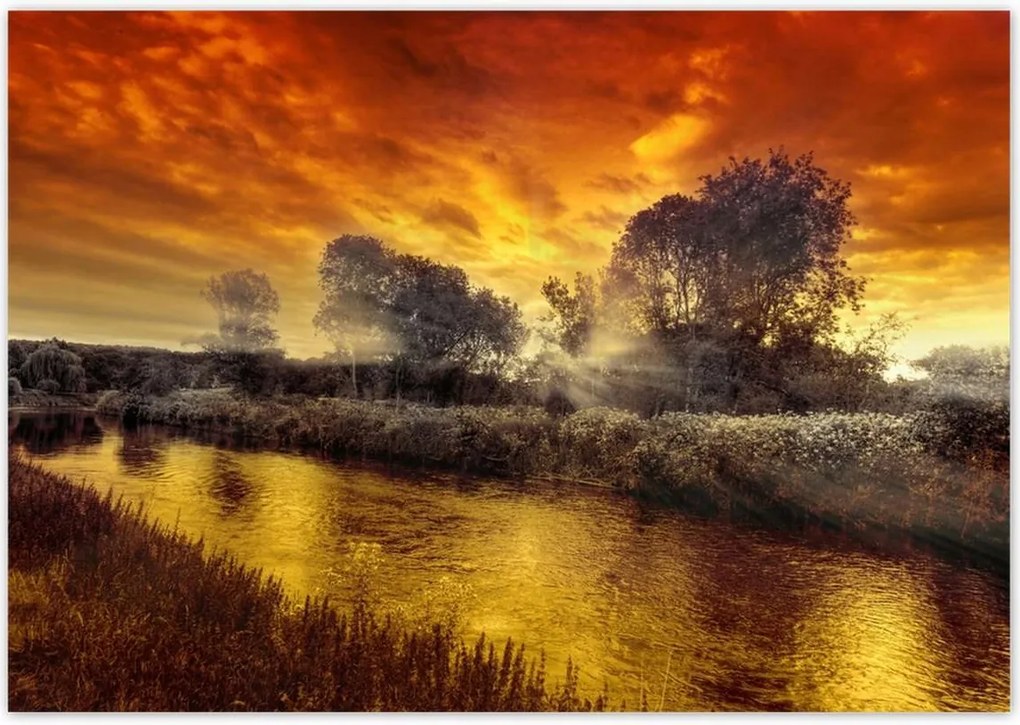 Poszterek 100x70 Mézes tájkép