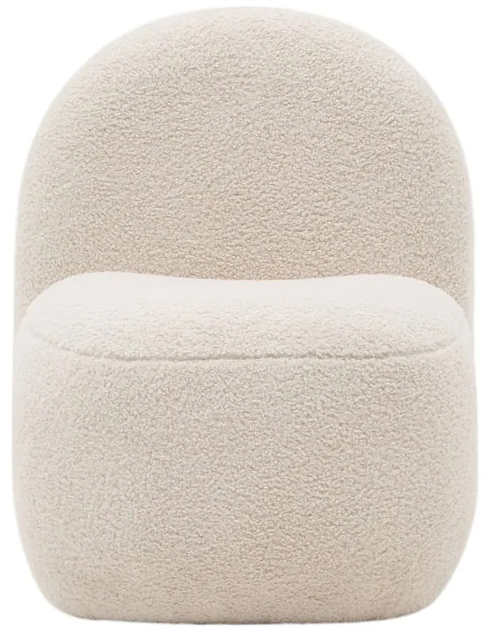 Fehér buklé gyerek fotel Bucky – Kave Home