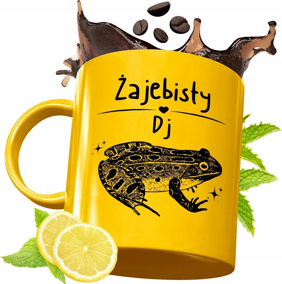 Arany Prémium Bögre Dj-nek Születésnapra Ajándék Nyomtatott Fotóval