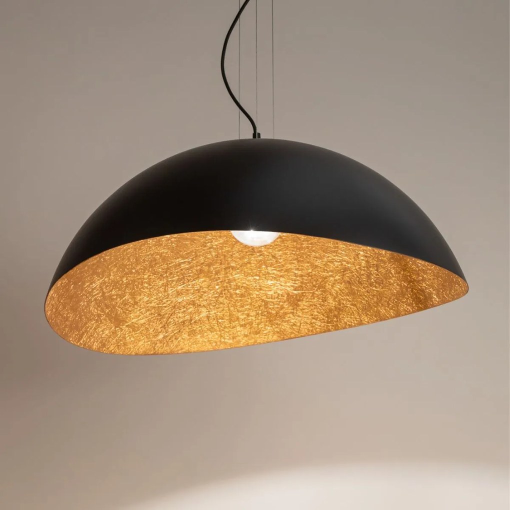Sigma lighting modern függeszték solaris fekete réz sig40608