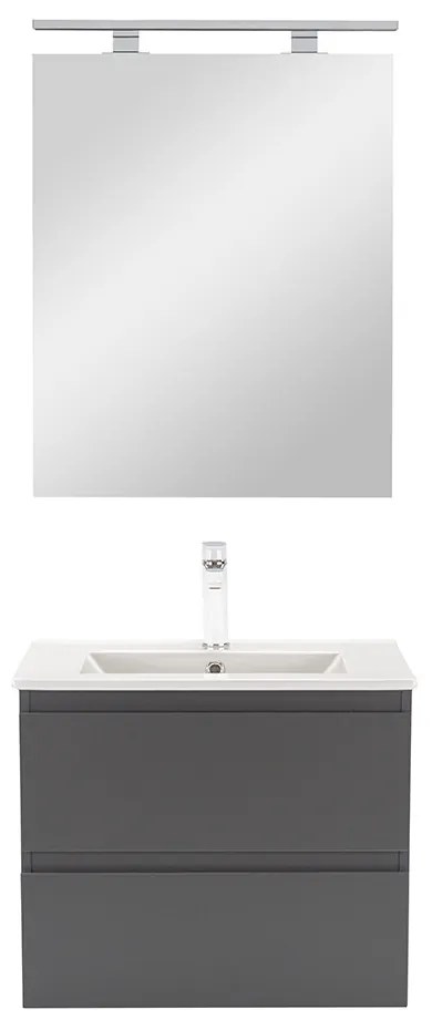 Vario Forte 60 komplett fürdőszoba bútor antracit-antracit