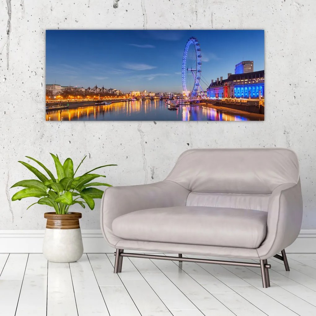 London Eye képe (120x50 cm)