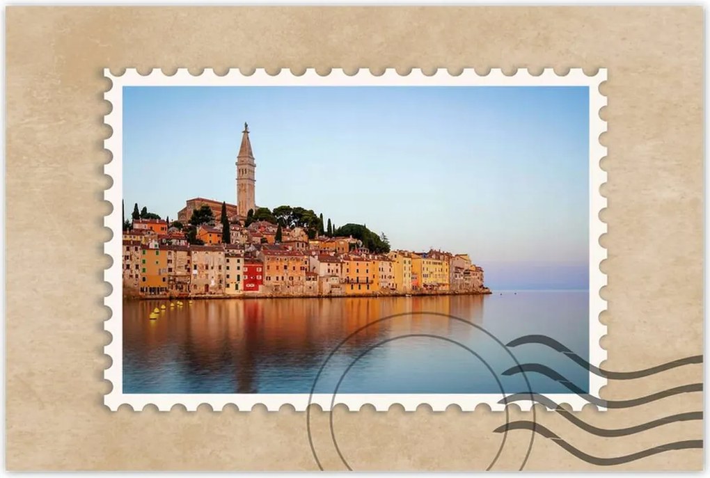 Poszterek 90x60 Romantikus város Rovinj
