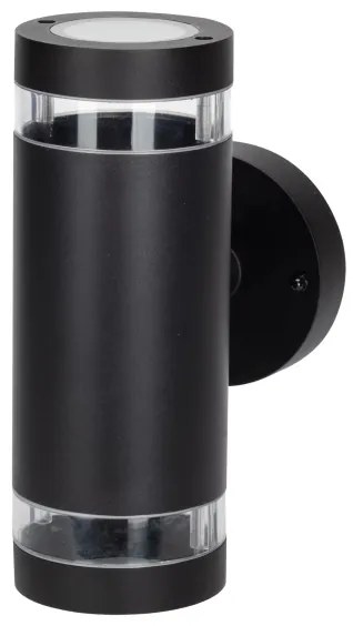 Kültéri fali lámpa RINO 2xGU10/12W/230V IP54 fekete