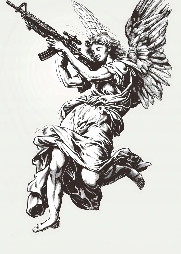 Poszter 67,5x95cm A háború angyala