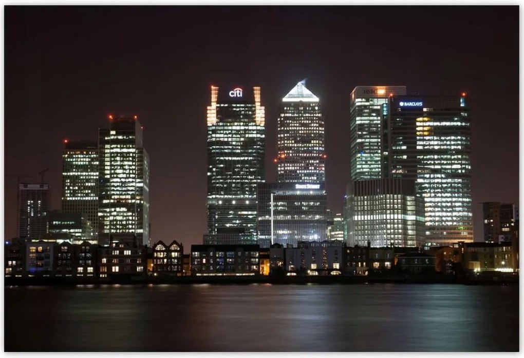 Poszterek 200x135 London világít az éjszakában