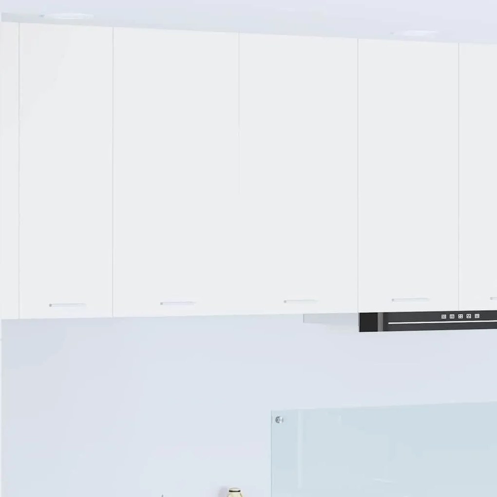 Függő szekrény polcokkal Riga Fehér 80 x 31 x 80 cm Faanyag