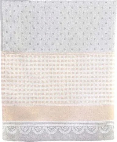 Zefirek pamut konyhai törlőkendő 50x70 homokszínű