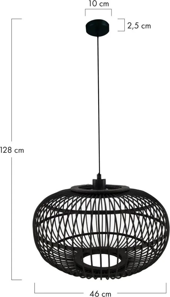 Dijk BAMBOO 55716-074 Függőlámpa 1x40W/E27 IP20