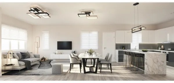 Wofi 9022-306S - MATERA LED 40W 230V állítható mennyezeti lámpa