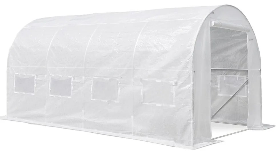 Fóliasátor 200x300x450 cm erősített vázzal+fólia