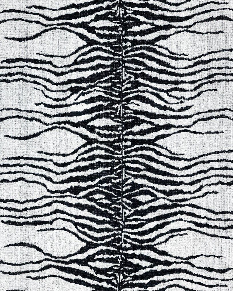 AFRIKA Strandtörölköző fehér zebra 165x90cm