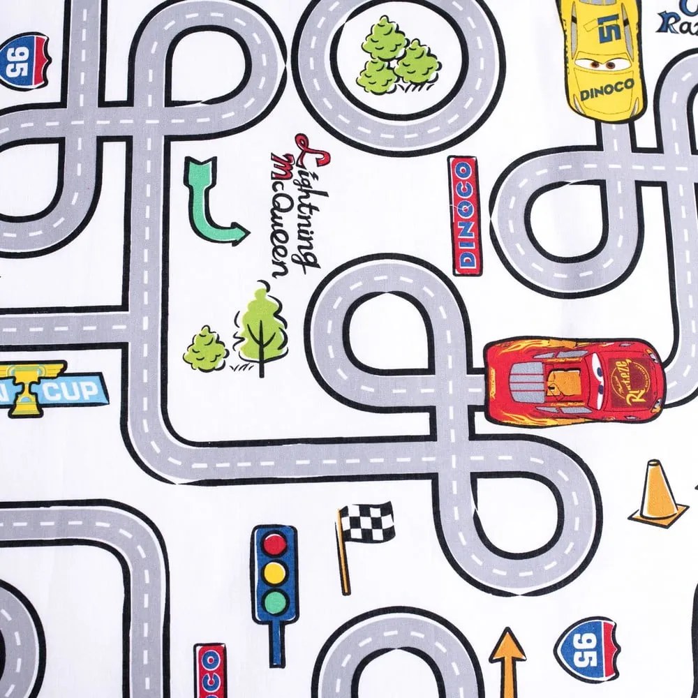 Pamut gyerek ágyneműhuzat babaágyhoz 100x135 cm Cars – Jerry Fabrics