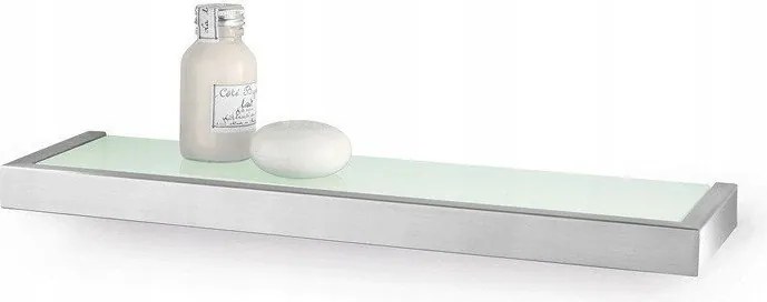 Zack Linea Fürdőszoba polc 45 cm matt acél