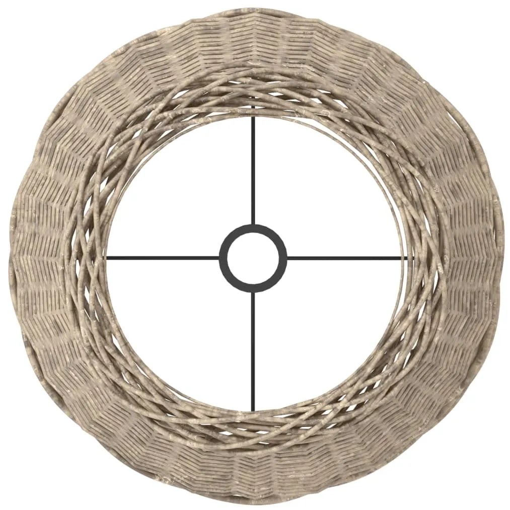 barna fonott lámpaernyő Ø45 x 28 cm