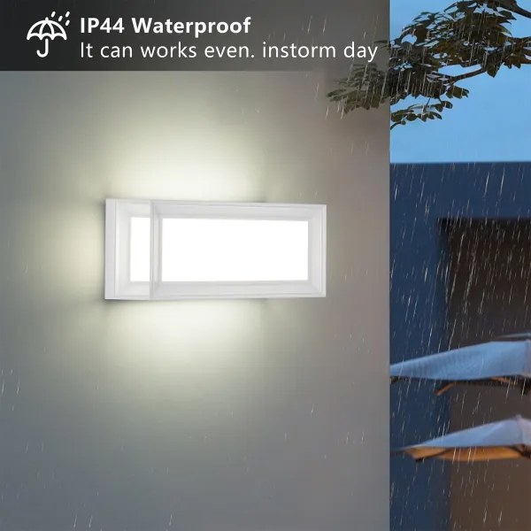 Brilagi - LED kültéri fali lámpatest PARKER LED/12W/230V 3000/4500/6000K fehér IP44