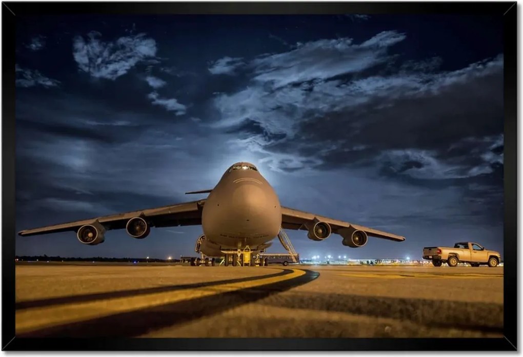 Poszterek keretben 60x40 Nagy repülőgép