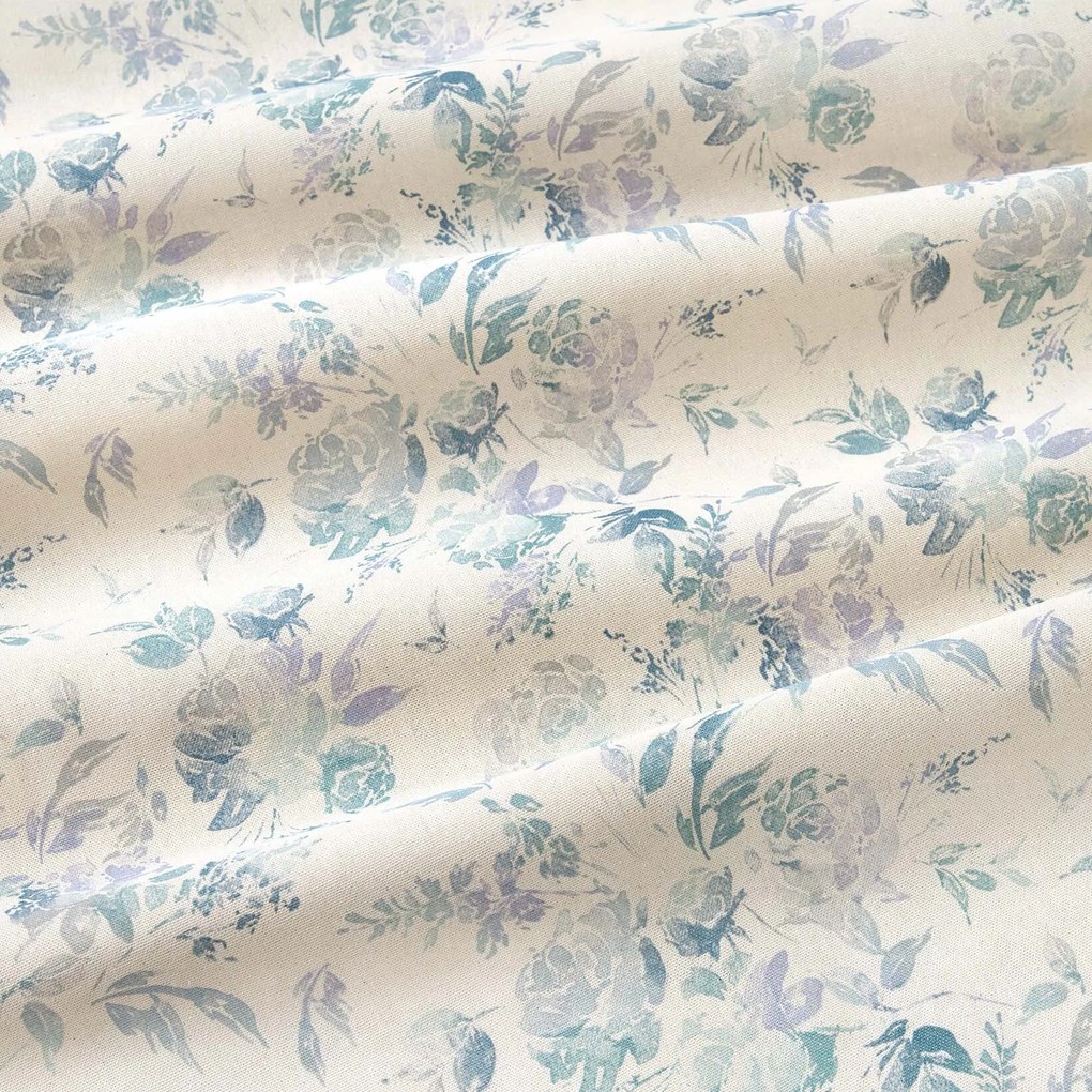 Goldea kör alakú dekoratív terítő valencia - növénylenyomatok Ø 130 cm