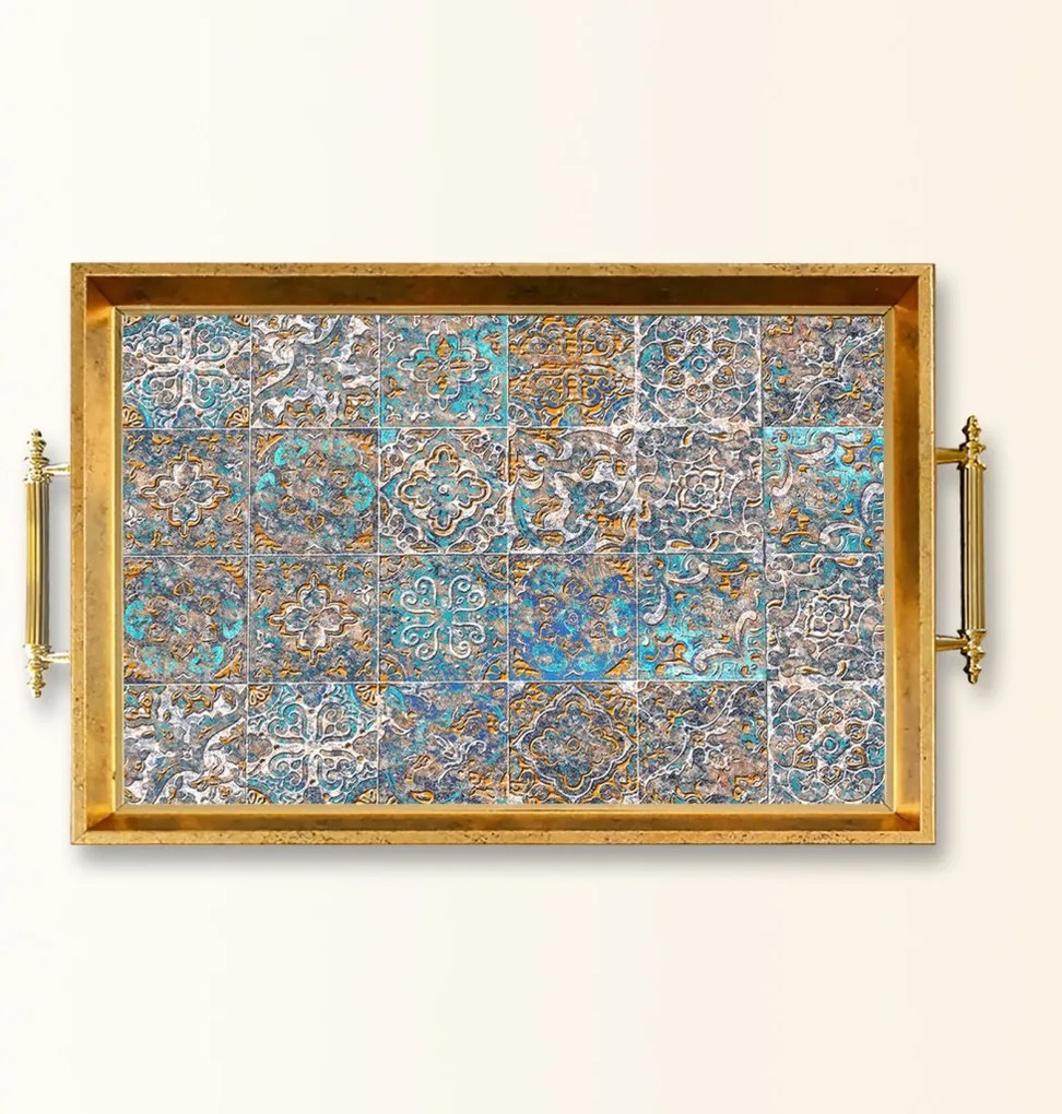 Üveg tálca, 38×24 cm – TPEA9857