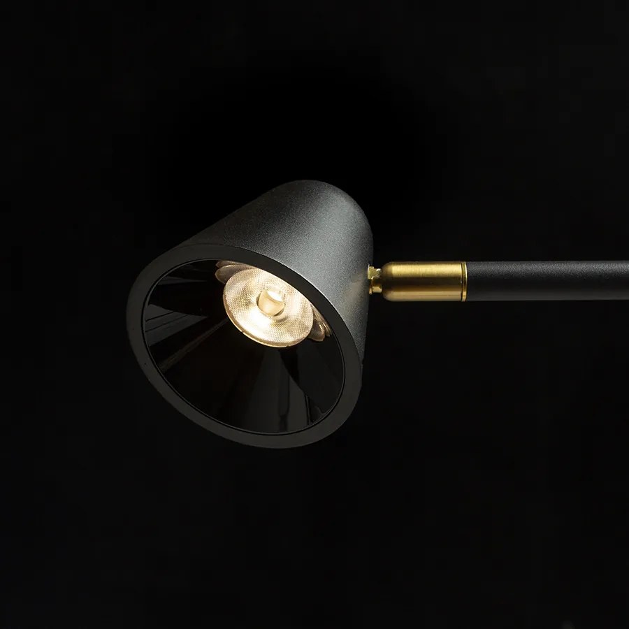 RENDL STIG stojanová černá 230V LED 8.4W 34° 3000K