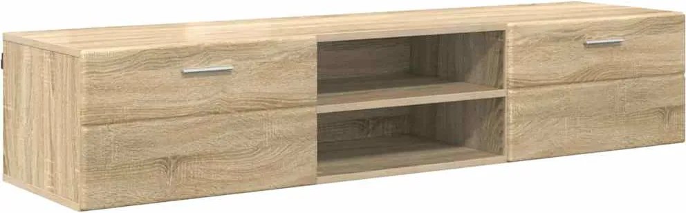 vidaXL Fából Készült Szekrény Sonoma tölgy 150 x 39 x 30 cm Faanyag