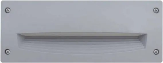 NOVOLUX 084C-G31X2A-03 DEVON Kültéri Falba Építhető Lámpa Szürke GX53 IP66