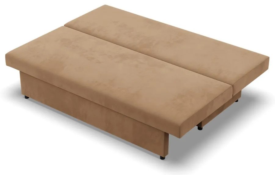 Sony kanapé, szövet anyag, bonell töltet, barna