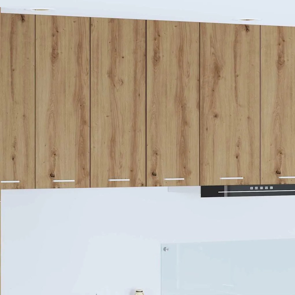 Függő szekrény Riga Artisan tölgy és fehér 30 x 31 x 80 cm