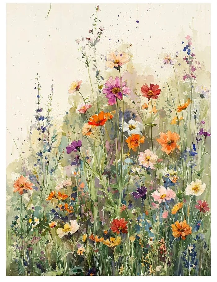 Kép 60x80 cm Wildflowers – Styler