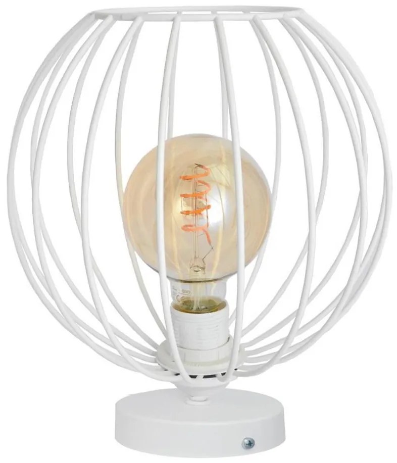 Asztali lámpa MERCURE 1xE27/15W/230V fehér