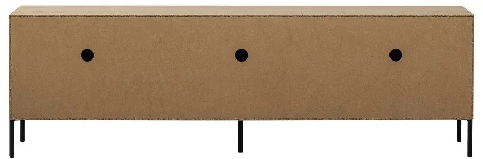 Natúr színű tölgyfa TV-állvány 180x56x46 cm Bono – WOOOD