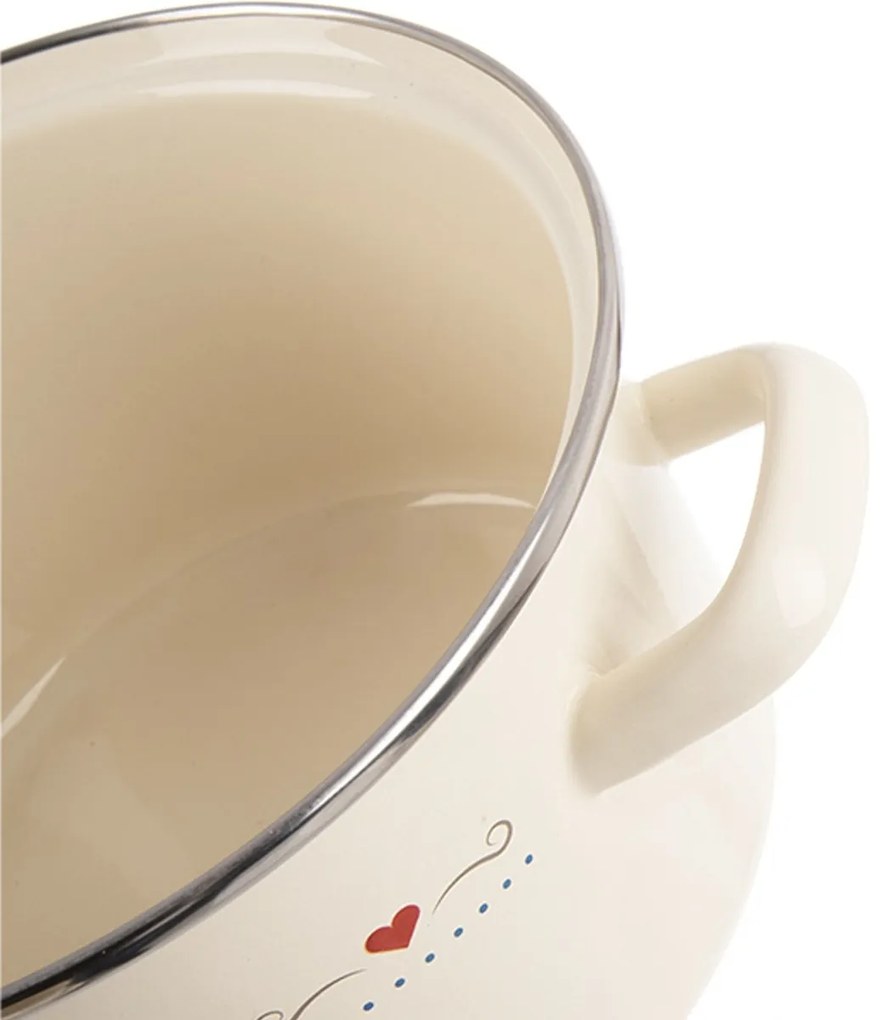 Orion Tonča Lem zománcozott edény 4 l