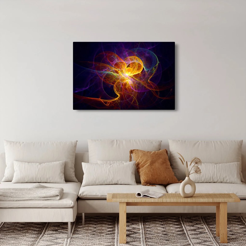 Absztrakt kép (90x60 cm)