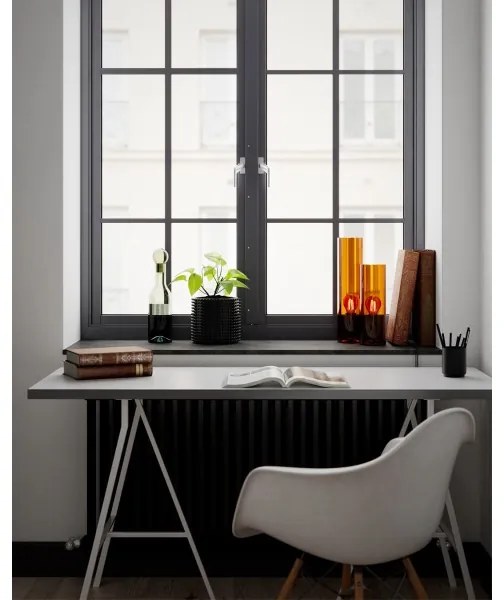 ByRydens 2820570-5512 - Asztali lámpa FLAKE 1xE27/8W/230V barna/füstszínű