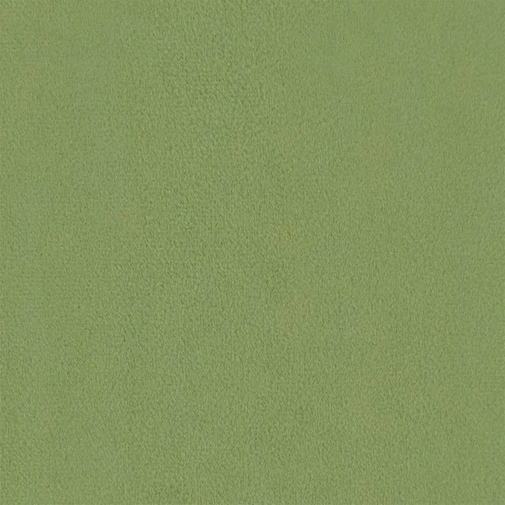 világoszöld bársonyszék falábakkal