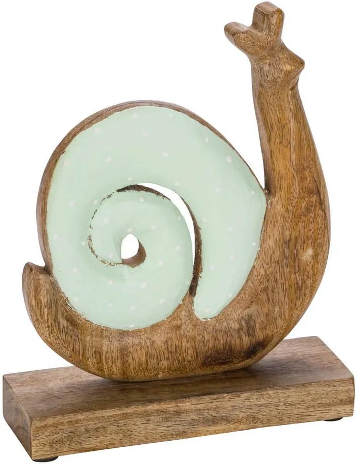 Snail fa húsvéti dekoráció zöld részletekkel - Ego Dekor