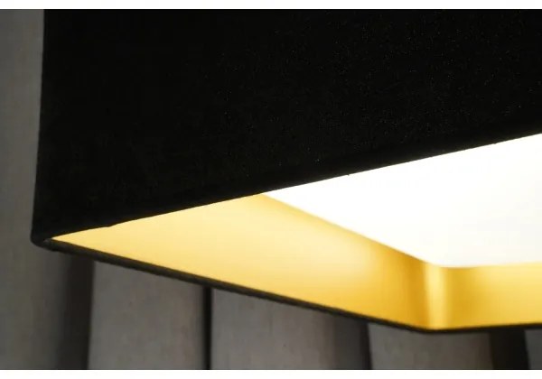 Brilagi - Dimmelhető LED lámpatest VELVET SQUARE LED/24W/230V + távirányító fekete