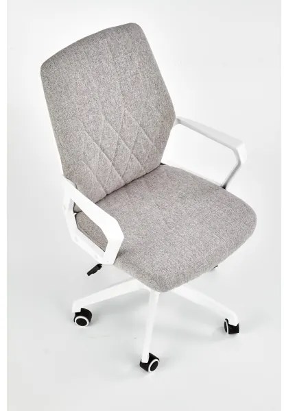Irodai szék LONA fehér/világosszürke
