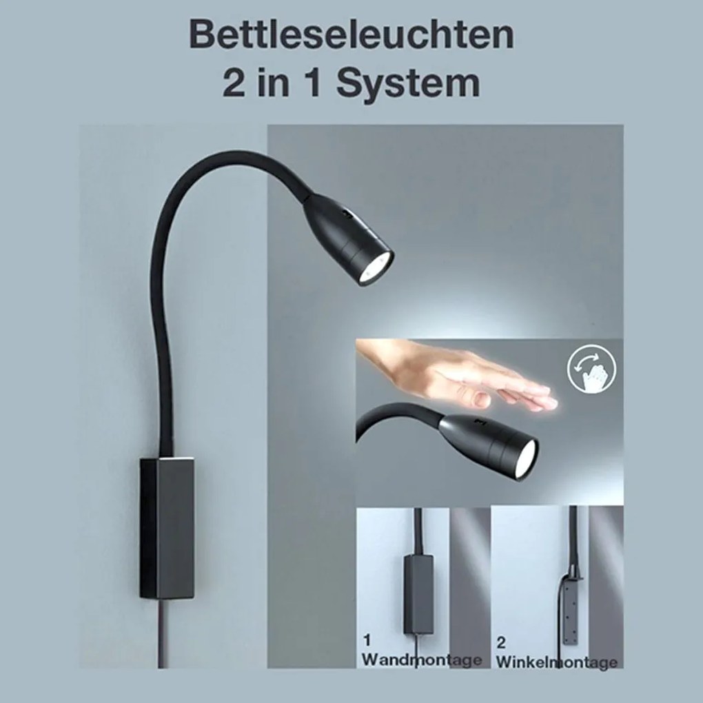Fischer&Honsel Sten 30170 Fali lámpa 1x5W/LED 3000K 420 lm IP20